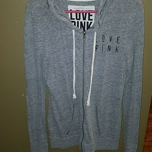 Victoria's Secret PINK full zip hoodie M